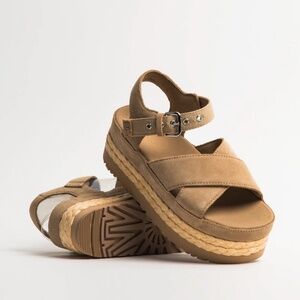 NWT UGG AUBREY ANKLE SANDAL Sz 9 (no original box)